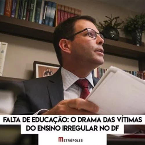 Falta de educação: o drama das vítimas do ensino irregular no DF