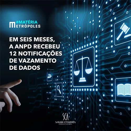 Em seis meses, a ANPD recebeu 12 notificações de vazamento de dados