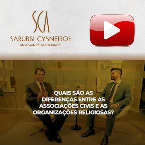 Quais são as diferenças entre as associações civis e as organizações religiosas?